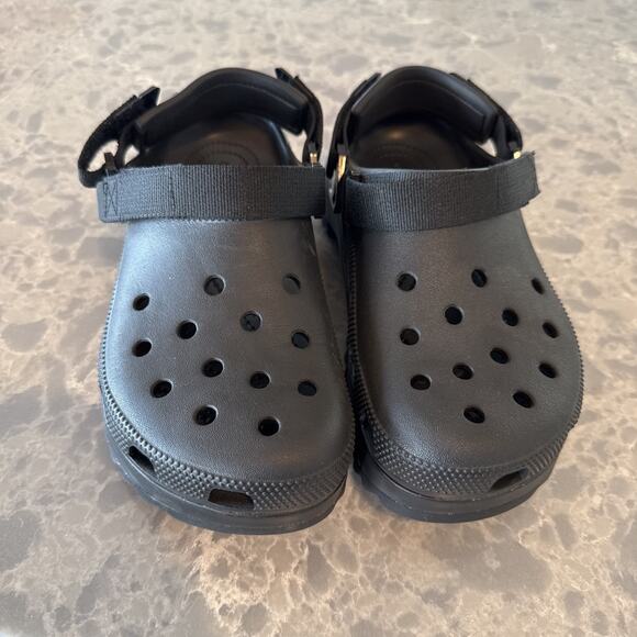 Crocs classic hiker clog Women’s Size 9 Men’s 7 Black Hiking Outdoors - Picture 2 of 8